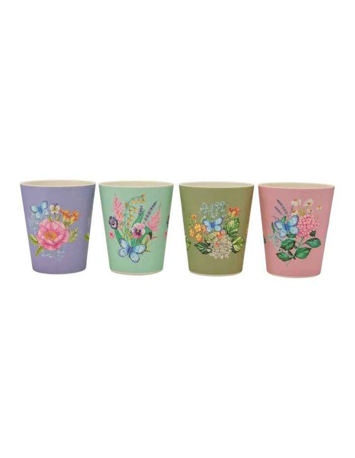 Botanica Melamine Jug And Tumbler Set Of 5 in Multi