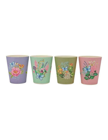 Botanica Melamine Jug And Tumbler Set Of 5 in Multi
