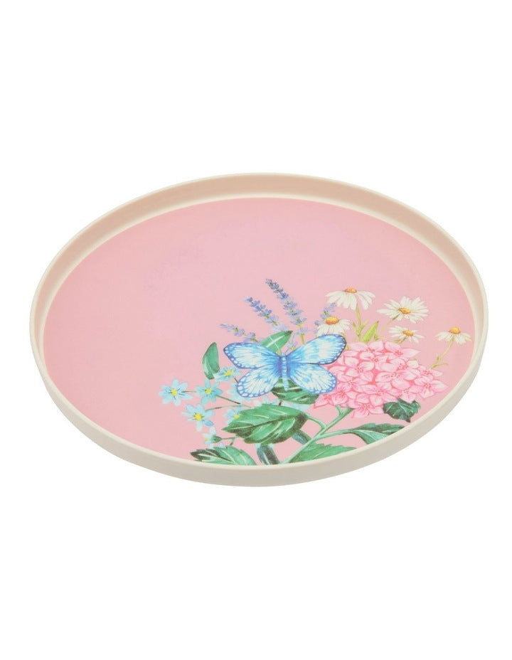 Botanica Melamine Plate 20x2cm Set of 4 in Multi