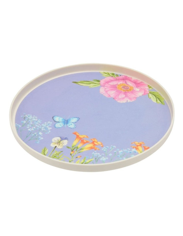 Botanica Melamine Plate 20x2cm Set of 4 in Multi