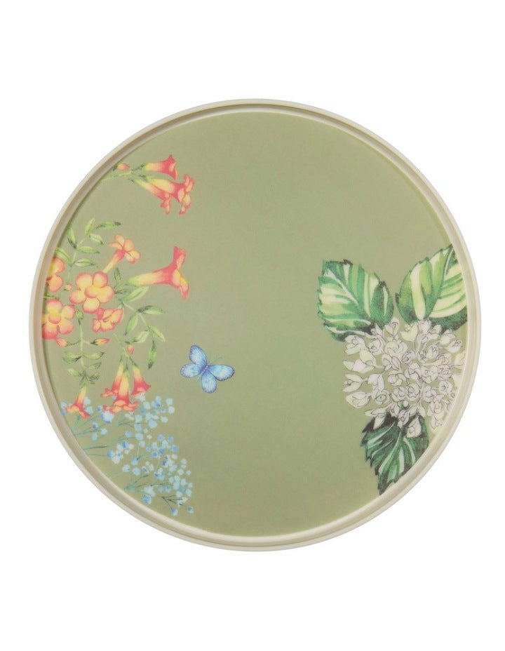 Botanica Melamine Plate 20x2cm Set of 4 in Multi