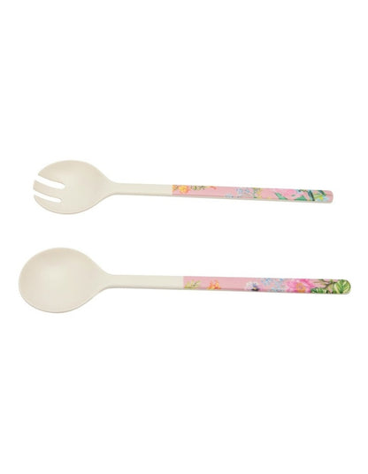 Botanica Melamine Salad Servers Set of 2 in Multi