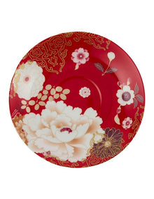 Kimono Breakfast Cup & Saucer 480ml in Red