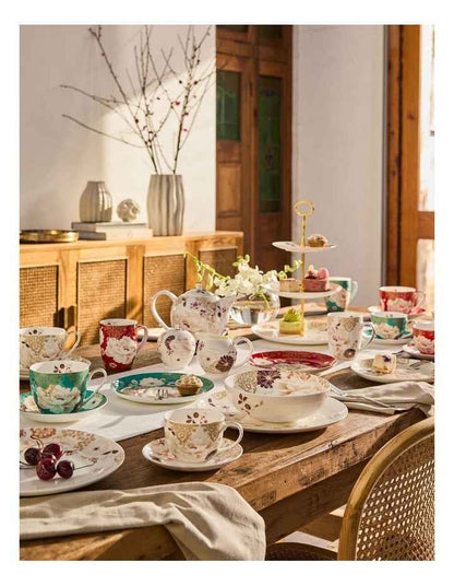 Kimono Breakfast Cup & Saucer 480ml in White