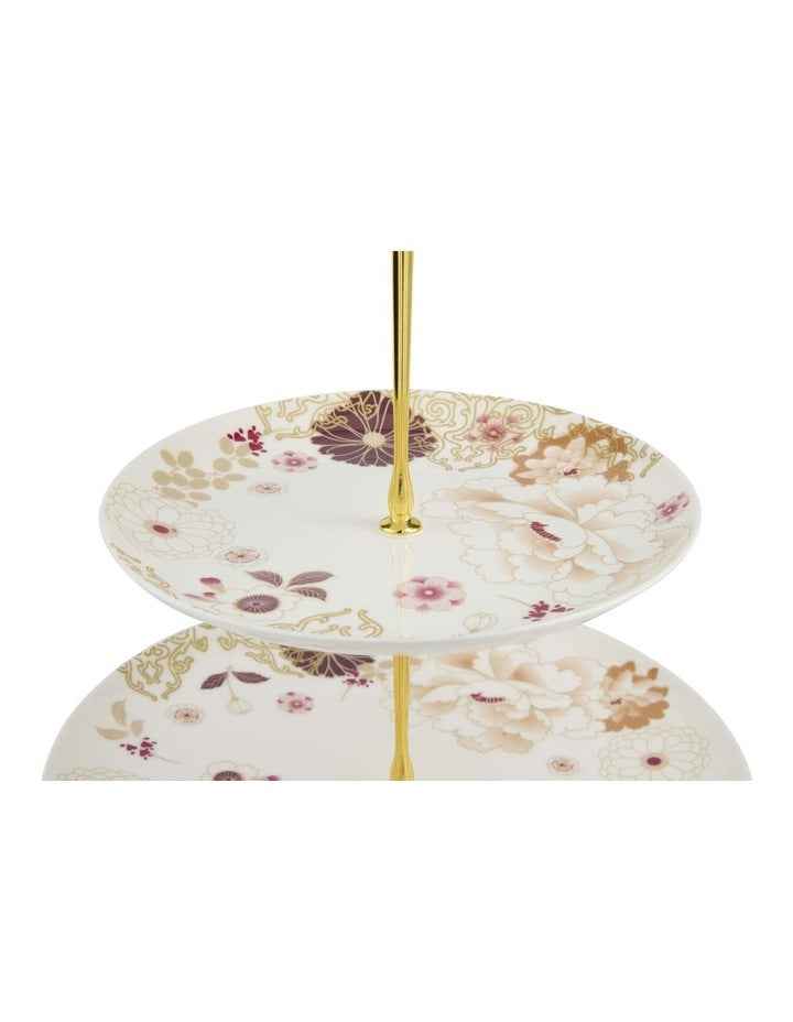 Kimono 3 Tiered Cake Stand in White