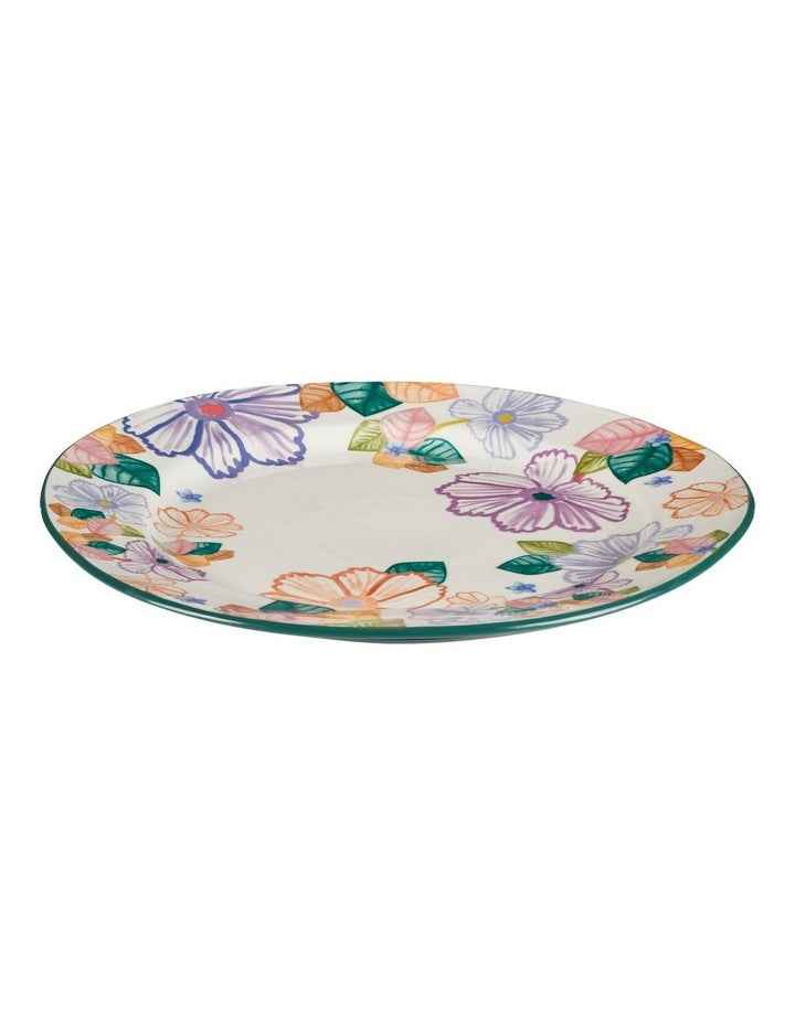 Poppy Love Round Platter 35cm Gift Boxed in White