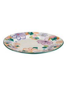 Poppy Love Round Platter 35cm Gift Boxed in White