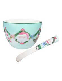 Tis The Season Dip & Spreader Set Gift Boxed in Multi