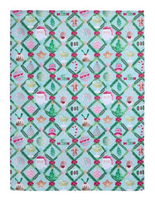 Tis The Season Tea Towel Set of 2 50x70cm in Multi