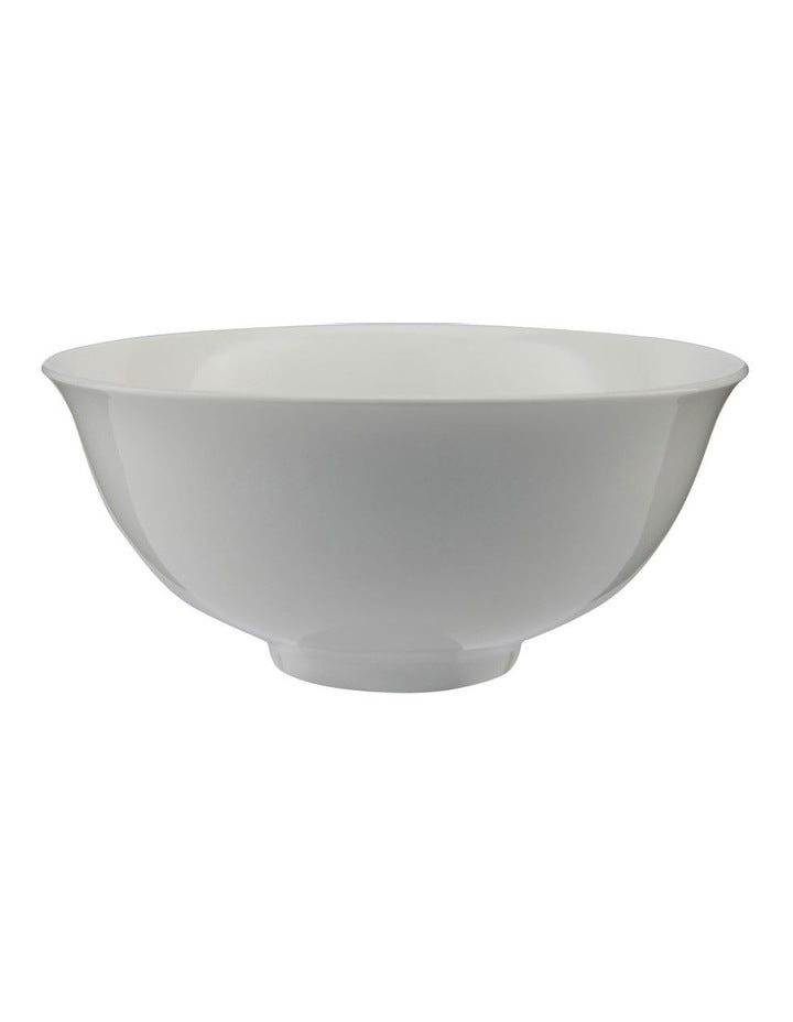 White Basics Classic Rice Bowl 15x7cm in White