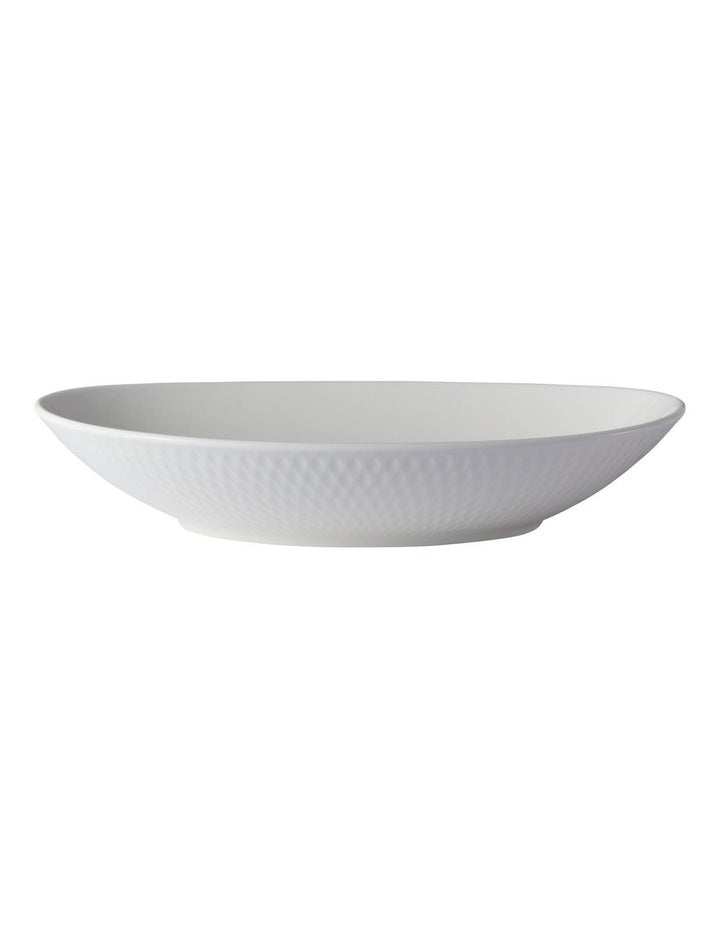 Oval Bowl 25x17cm in White