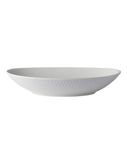 Oval Bowl 25x17cm in White