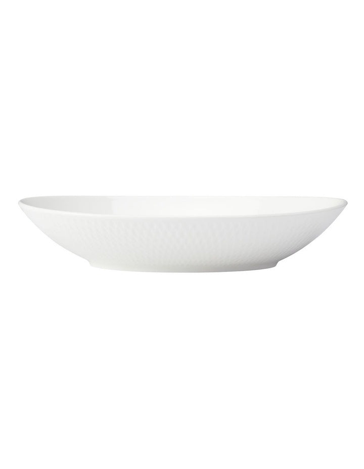 Oval Bowl 25x17cm in White