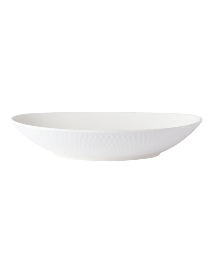 Oval Bowl 25x17cm in White
