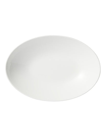 Oval Bowl 25x17cm in White