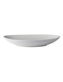 Oval Bowl 30x21cm in White