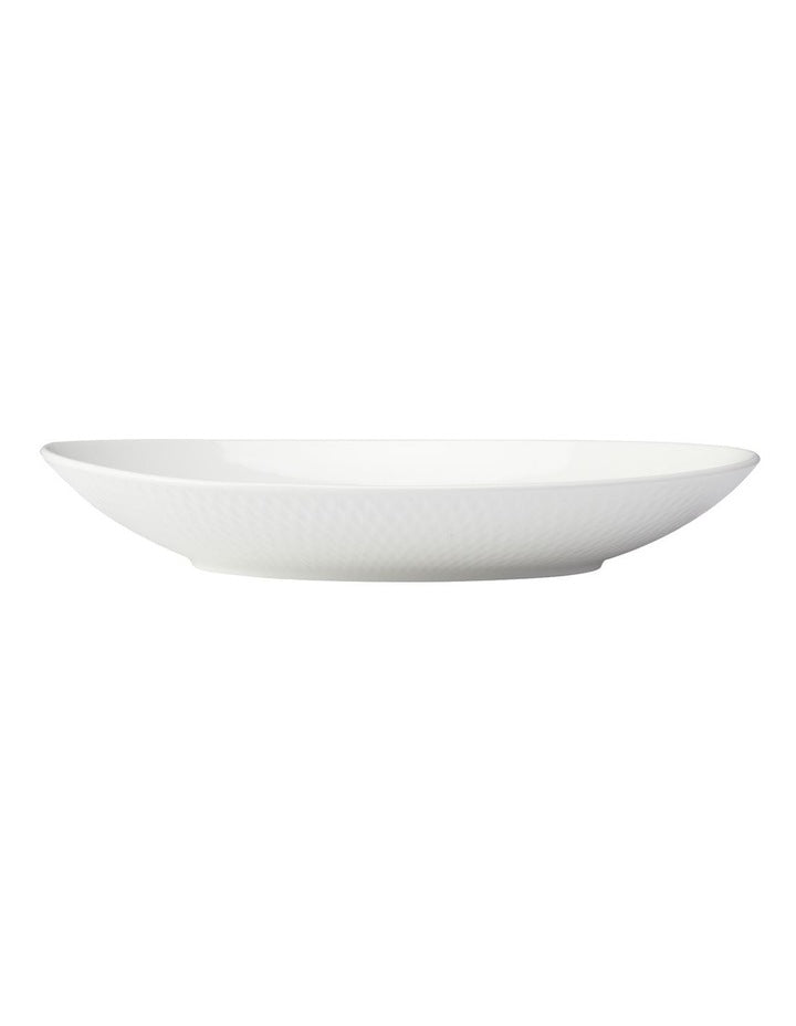 Oval Bowl 30x21cm in White