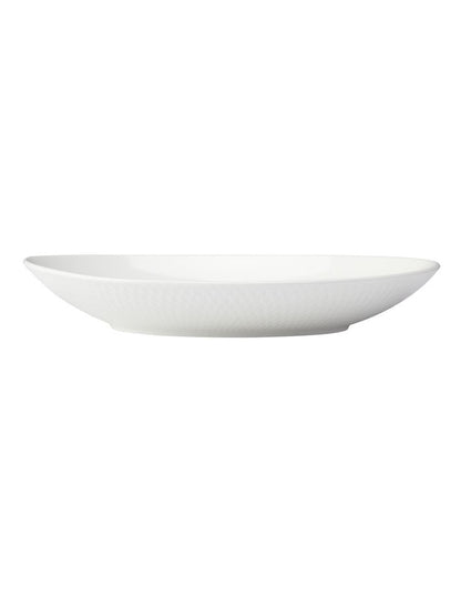 Oval Bowl 30x21cm in White