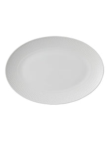 Oval Platter 36x35cm in White