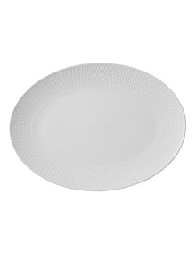 Oval Platter 44x32cm in White