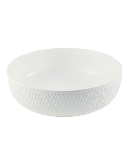 Serving Bowl 20x6.5cm in White