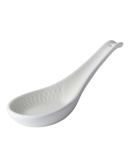 White Basics Diamonds Spoon in White
