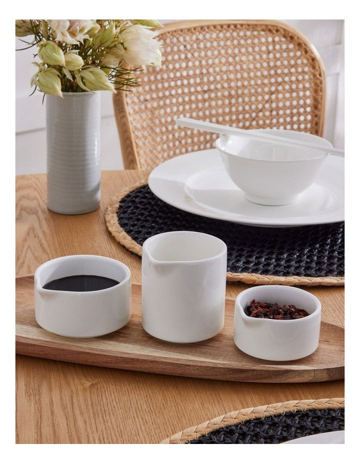 Basics Sauce Dish/Pourer 130ml in White