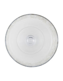 Christmas Footed Trifle Bowl 20cm Gift Boxed in White