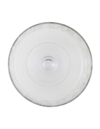 Christmas Footed Trifle Bowl 20cm Gift Boxed in White