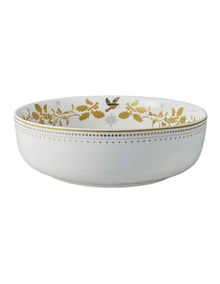 Christmas Serving Bowl 25x8cm in White