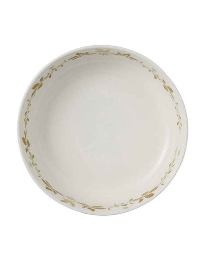 Christmas Serving Bowl 25x8cm in White