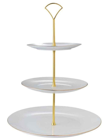 3 Tiered Cake Stand in Gold