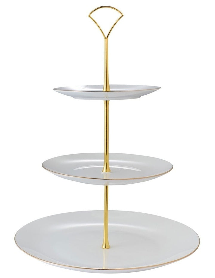 3 Tiered Cake Stand in Gold