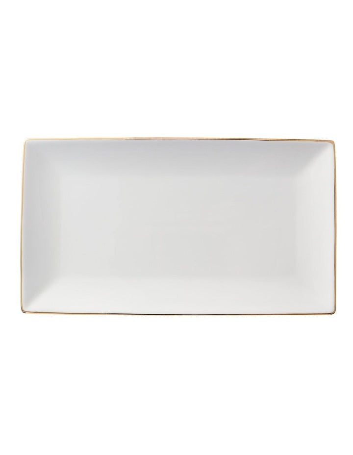 Rectangular Platter 34x19cm in White