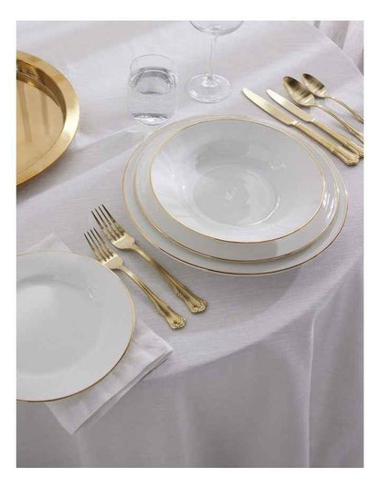 Rim Charger Plate 31cm in White