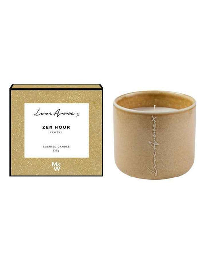 Chapters Zen Hour Fragrance Candle 325g Santal Gift Boxed