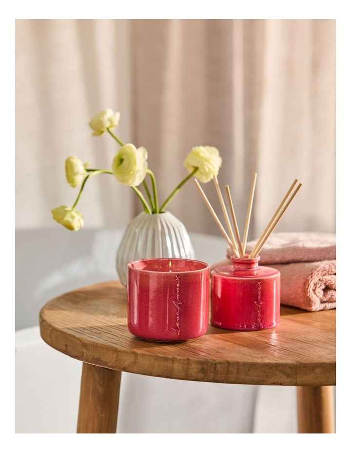 Chapters Second Date Fragrance Candle 325g Red Currant & Cream Gift Boxed