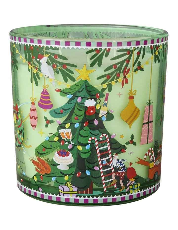 Festive Down Under Christmas Pine Fragrance Candle 340g