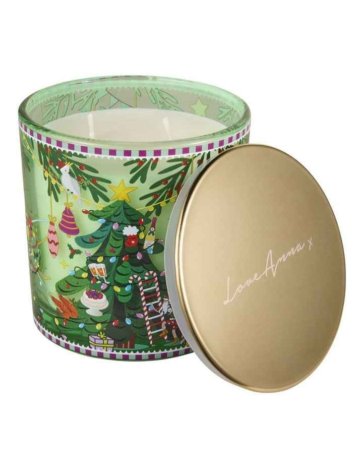 Festive Down Under Christmas Pine Fragrance Candle 600g