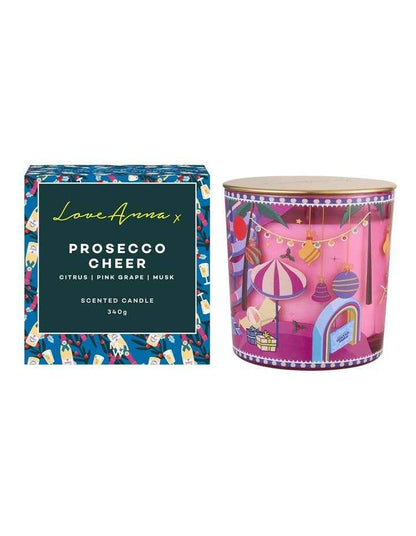 Festive Down Under Prosecco Cheer Fragrance Candle 340g