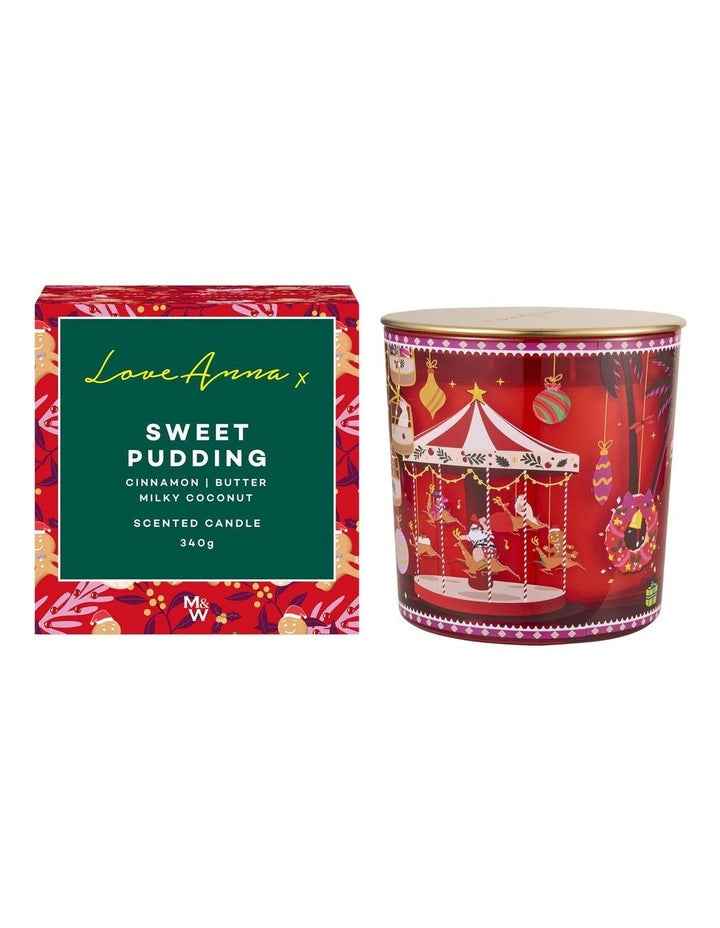 Festive Down Under Sweet Pudding Fragrance Candle 340g