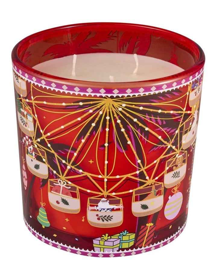 Festive Down Sweet Pudding Fragrance Candle 600g