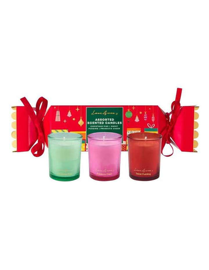 Festive Down Under Fragrance Candle 50g Set Of 3 in Multi