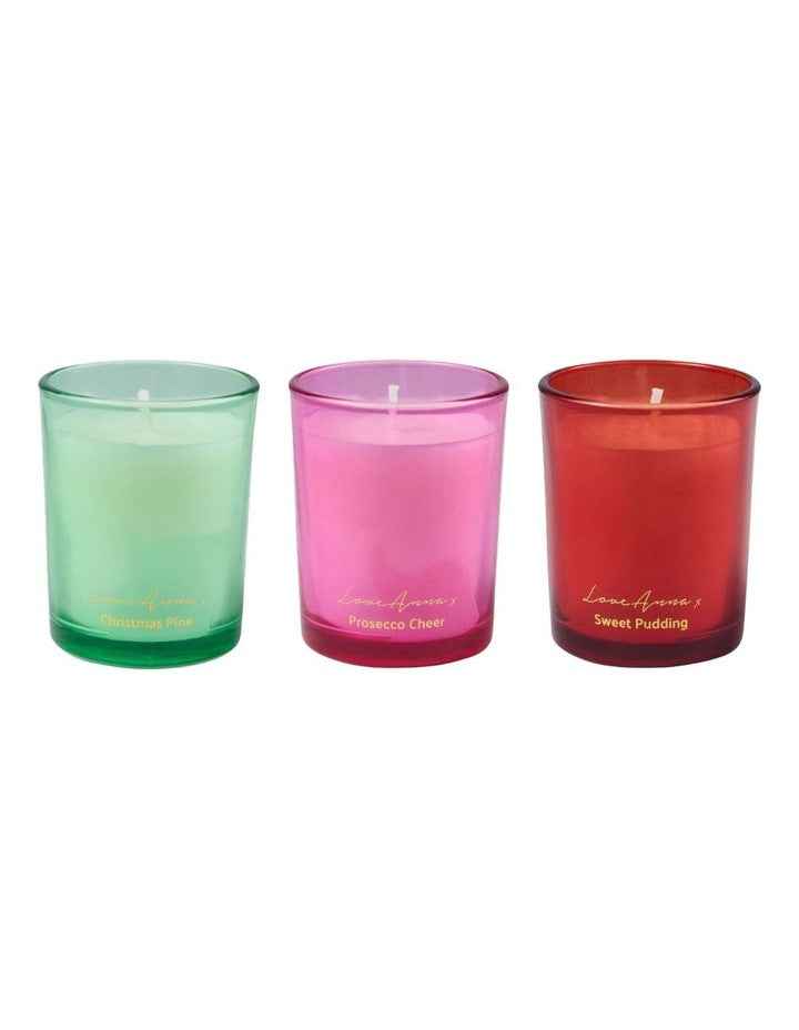 Festive Down Under Fragrance Candle 50g Set Of 3 in Multi