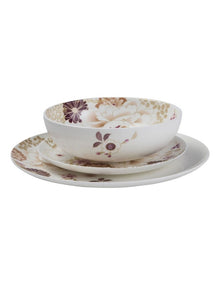 Kimono Dinner Set 12 Piece in White