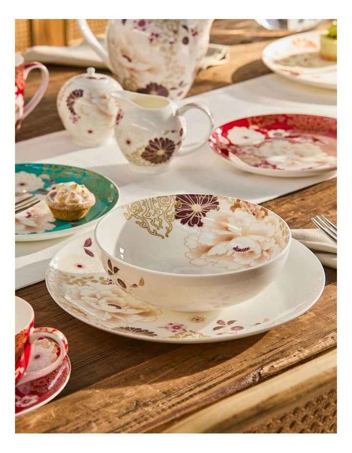 Kimono Dinner Set 12 Piece in White