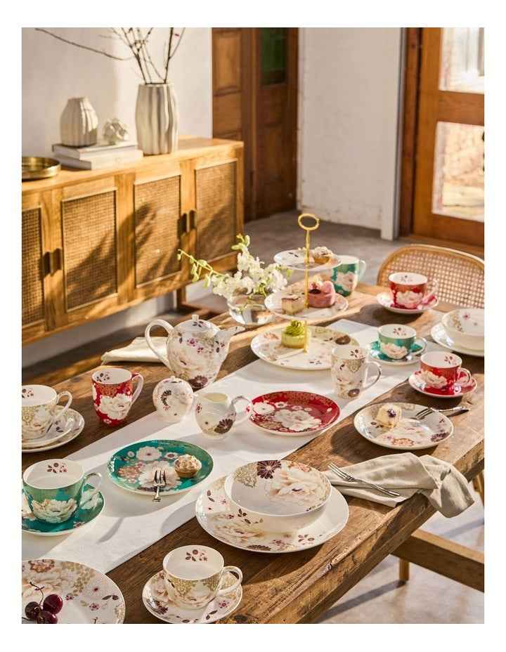 Kimono Dinner Set 12 Piece in White