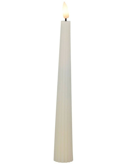 Let's Get Lit Linea LED Taper Candle Set of 2