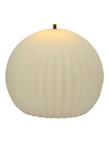 Let's Get Lit Linea LED Ball Candle 10x9cm Gift Boxed in Soy