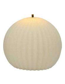 Let's Get Lit Linea LED Ball Candle 10x9cm Gift Boxed in Soy